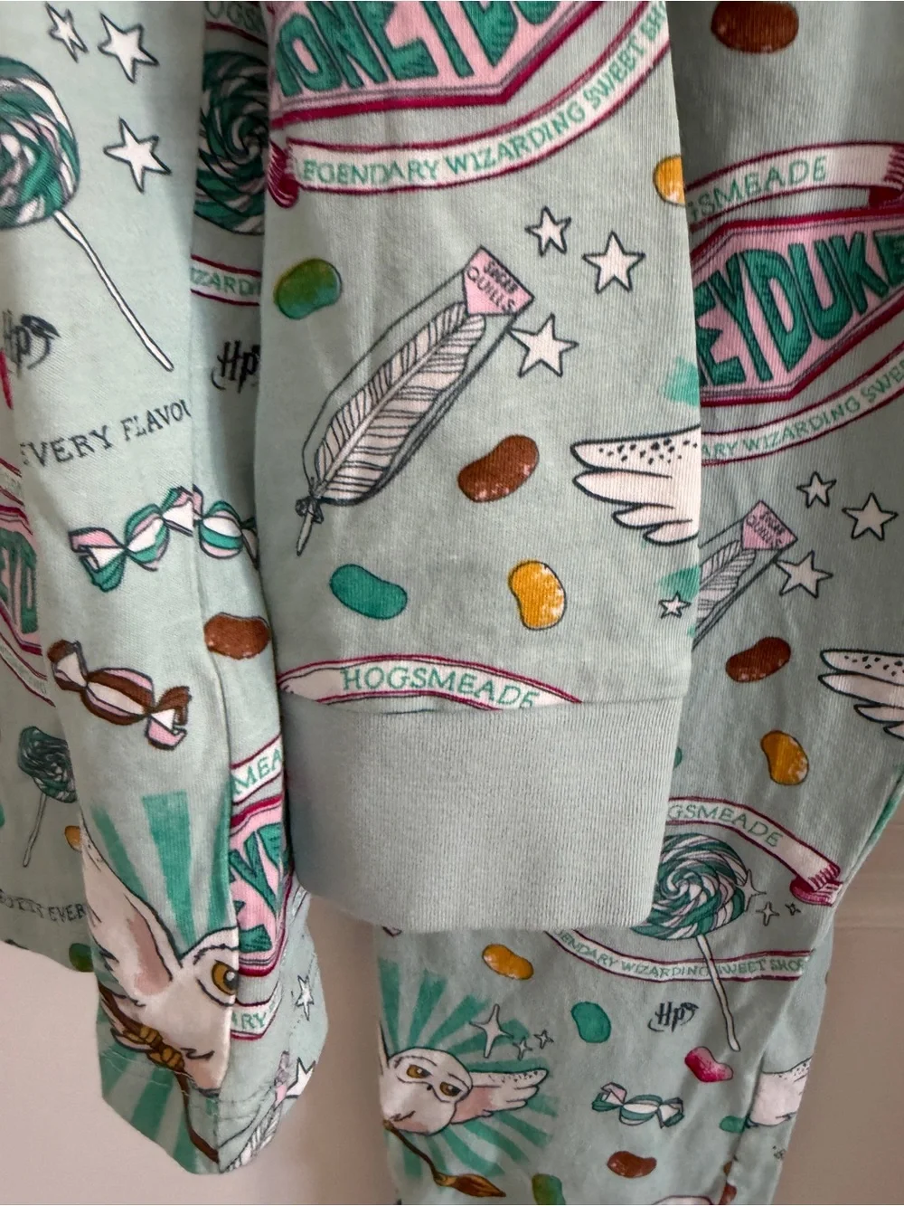 M&S Harry Potter Honeydukes Pajama Set Kids Size 8/9